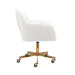 White / Brushed Gold