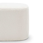 Ayla Boucle Rectangle Ottoman