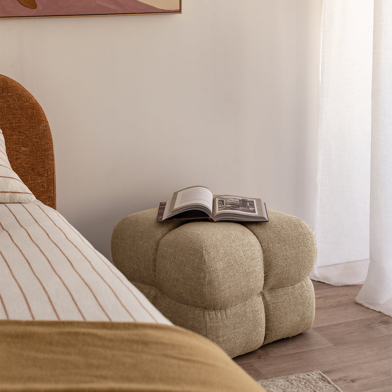 Stella Fabric Ottoman