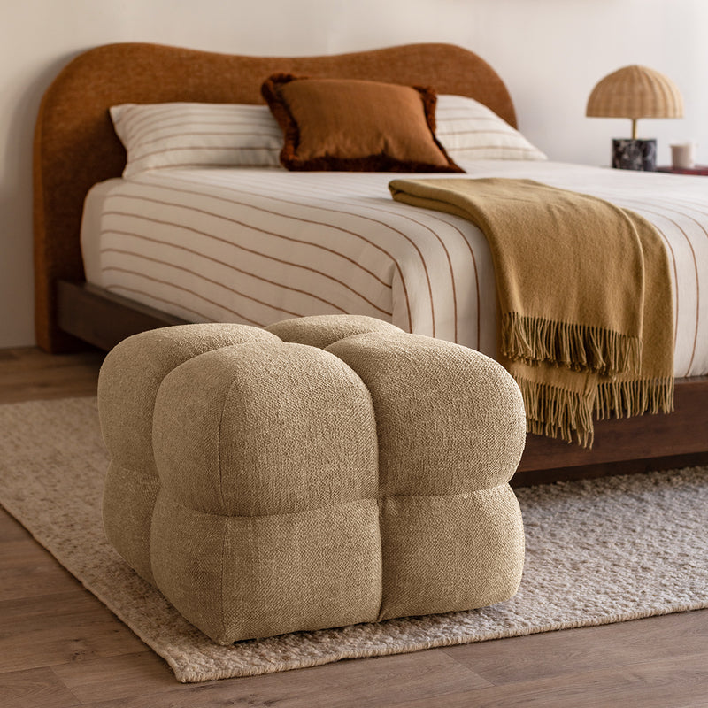 Stella Fabric Ottoman