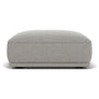 Leonora Ottoman - Agnes Brown Textured Weave
