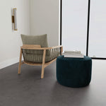 Danny Dust Blue Textured Weave
