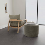 Planet Grey Green Fabric