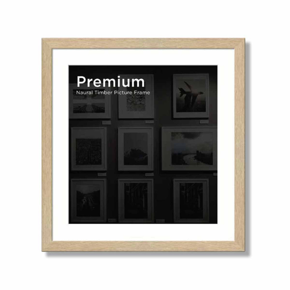 Premium Natural Timber Picture Frame