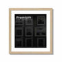 Premium Natural Timber Picture Frame - 70 x 100cm