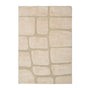 Ember Washable Wool Fine Cut Pile Rug - Neutral / 1.6 x 2.3m