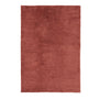 Nelson Washable Wool Fine Cut Pile Rug - Burgundy / 160x230cm