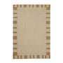 Palisade Washable Jute Rug - Mustard / 0.6 x 0.9m