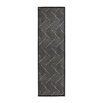 York Runner Rug (Black/Gold)
