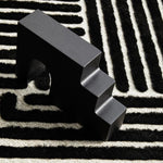 York Runner Rug (Black/Gold)