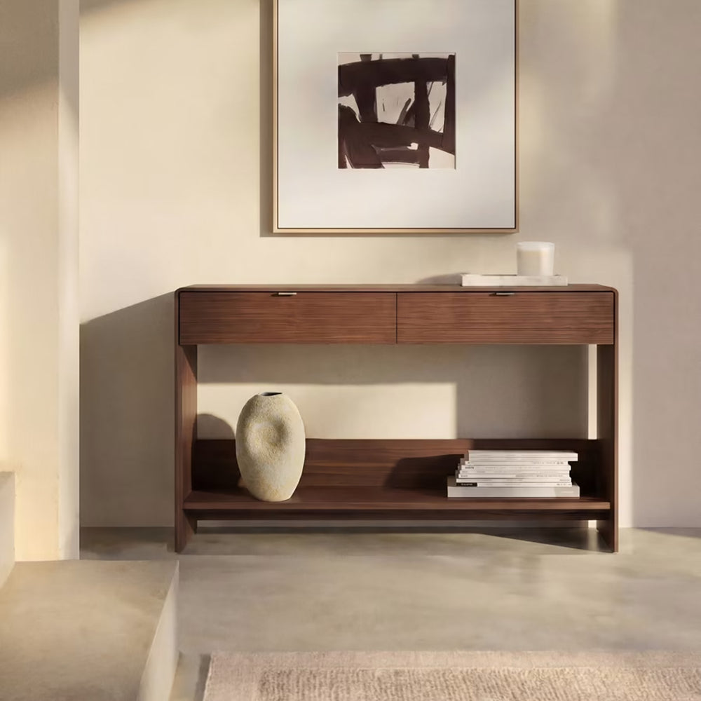 Norlen 2 Drawer & Shelf Sideboard
