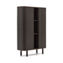 Mailen Highboard - Dark Timber
