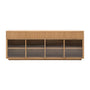 Helvine Sideboard - Oak / 4 Drawer