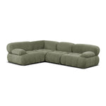 Olive Textured Velvet
