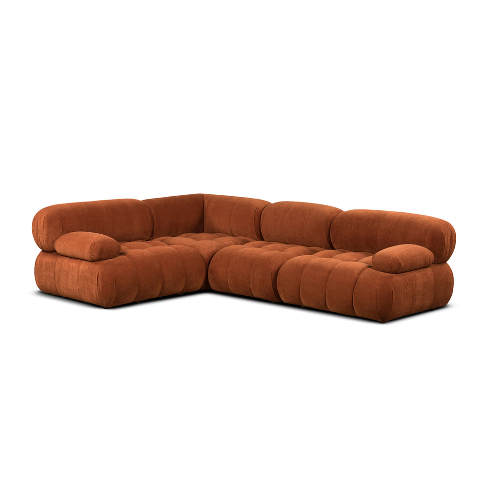 Terracotta Textured Velvet