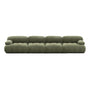 Bowie 4 Seater Modular Sofa - Olive