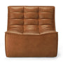 N701 1 Seater Modular Sofa - Old Saddle