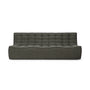N701 3 Modular Seater Sofa - Moss