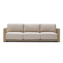 Ambra 3 Seat Sofa - Natural