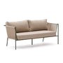 Zivia Outdoor 3 Seater Sofa - Beige / Ecru