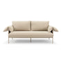 Alva Outdoor 2 Seat Sofa - Wategos Blonde
