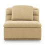 Float 1.5 Seat Armless Modular Piece - Airlie Camel