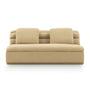 Float 3 Seat Armless Modular Piece - Airlie Camel