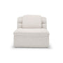 Float 1.5 Seat Armless Modular Piece - Byron Oyster