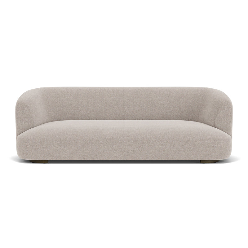 Agnes Brown Textured Weave / Dark Walnut