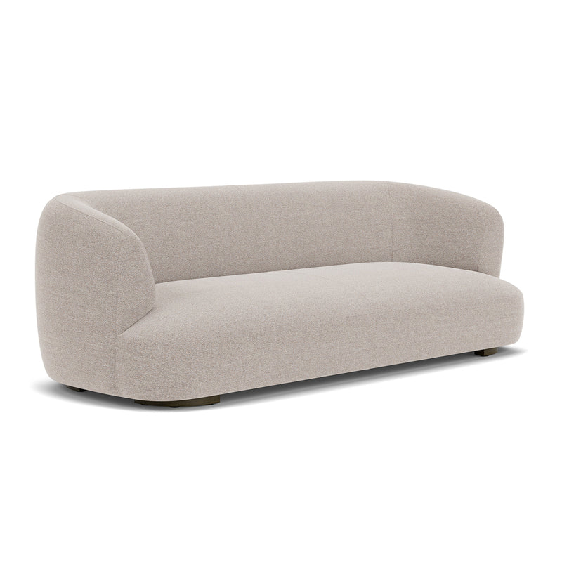 Agnes Brown Textured Weave / Dark Walnut
