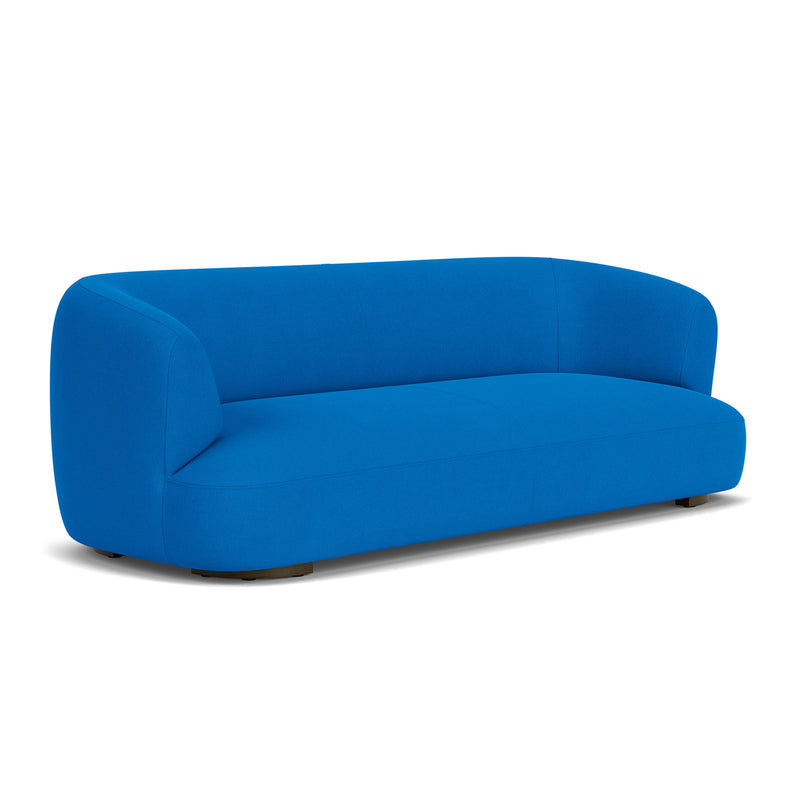 Mark Cobalt Blue Weave / Dark Walnut