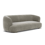 Planet Grey Green Fabric / Dark Walnut
