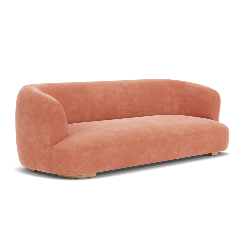 Danny Dusty Rose Textured Weave / Oak