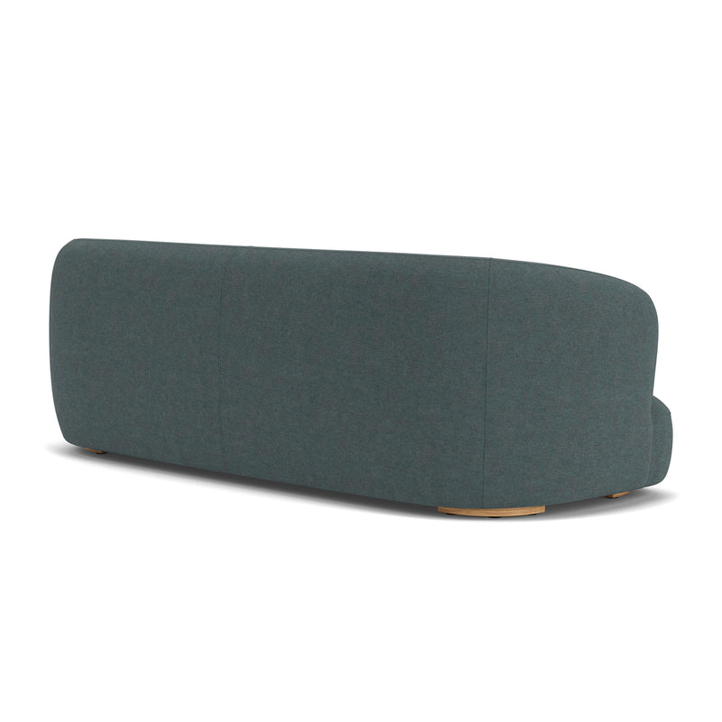 Form Blue Grey Fabric / Oak