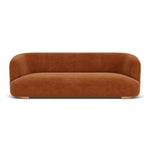 Moss Rust Fabric / Oak