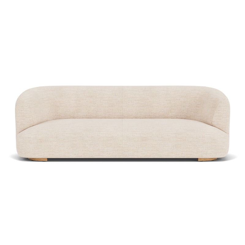 Vega Cream Textured Weave / Oak