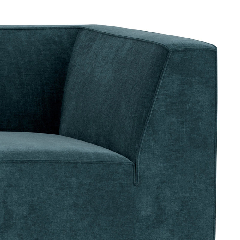 Danny Dust Blue Textured Weave