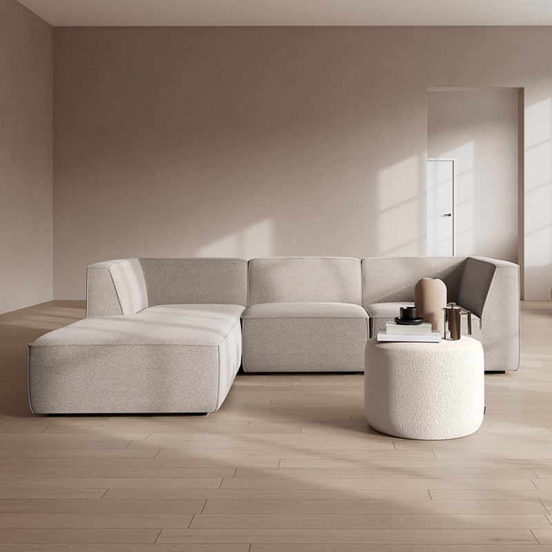 Agnes Brown Textured Weave