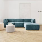 Danny Dust Blue Textured Weave