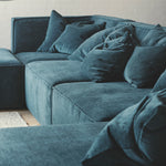 Danny Dust Blue Textured Weave