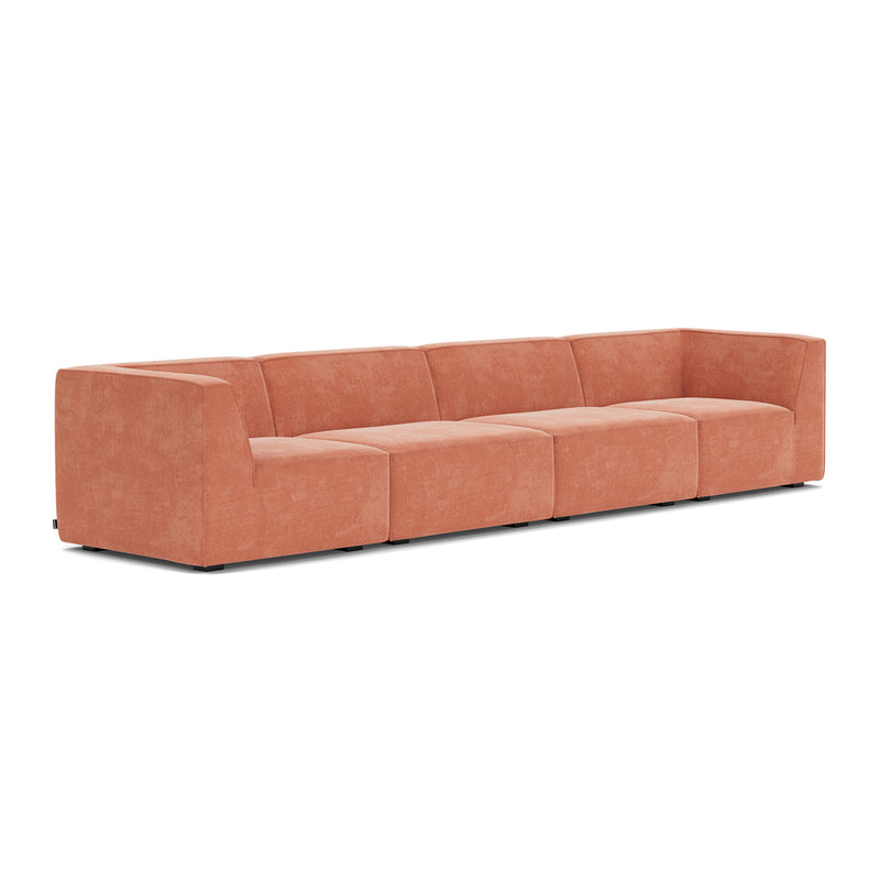 Danny Dusty Rose Textured Weave