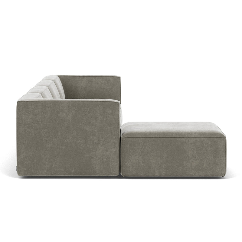Planet Grey Green Fabric