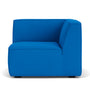 Dane 1 Seater Right Corner Modular Sofa - Mark Cobalt Blue Weave