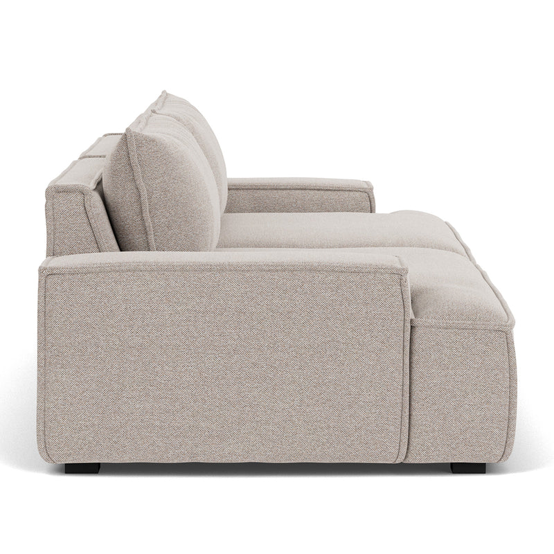 Agnes Brown Textured Weave