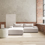 Agnes Brown Textured Weave