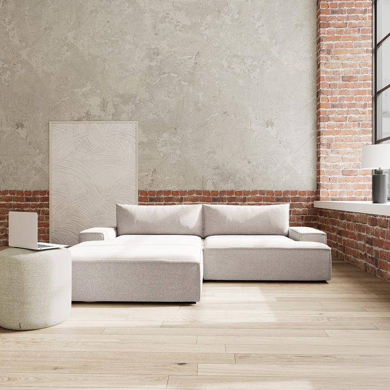 Agnes Brown Textured Weave