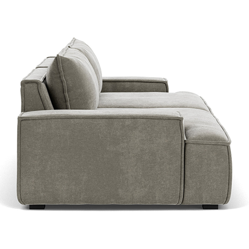 Planet Grey Green Fabric