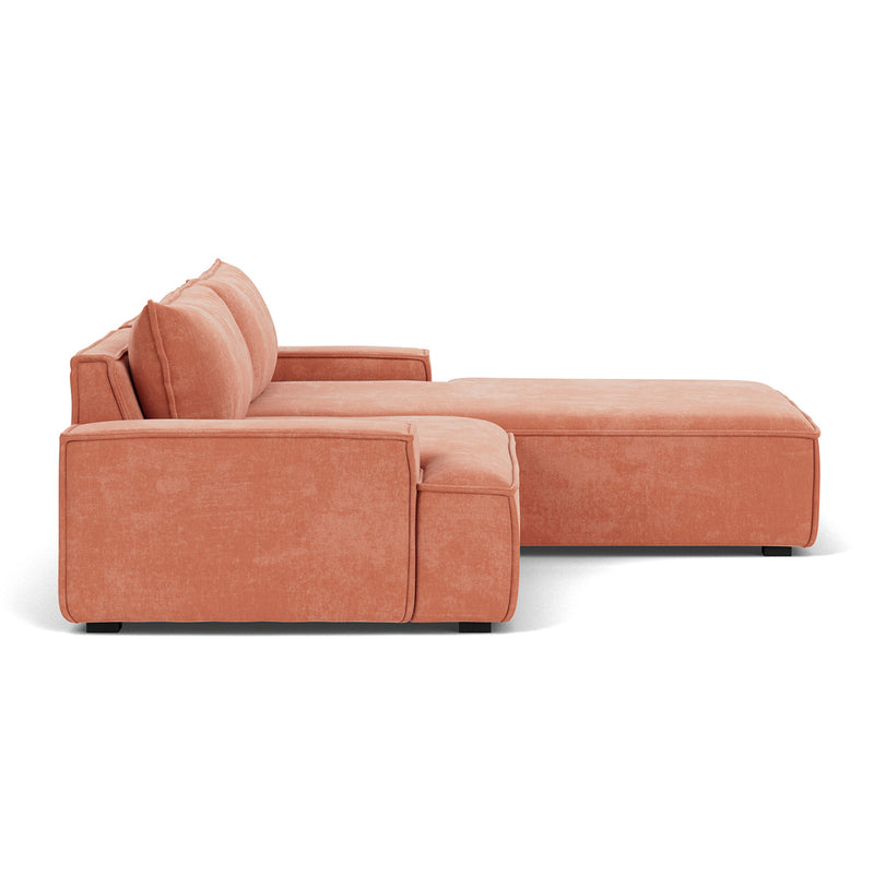 Danny Dusty Rose Textured Weave