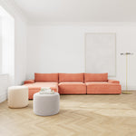 Danny Dusty Rose Textured Weave