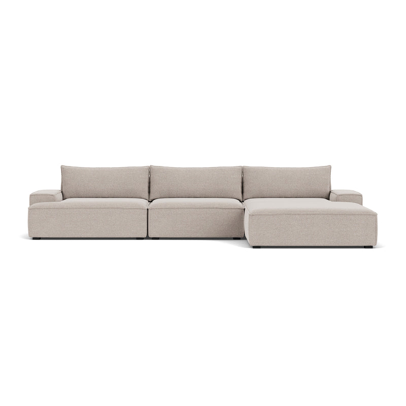 Agnes Brown Textured Weave